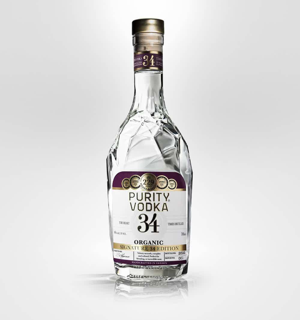 Purity Signature 34 Edition Organic Vodka 700 ml 40.0% 0.7L, Spirits