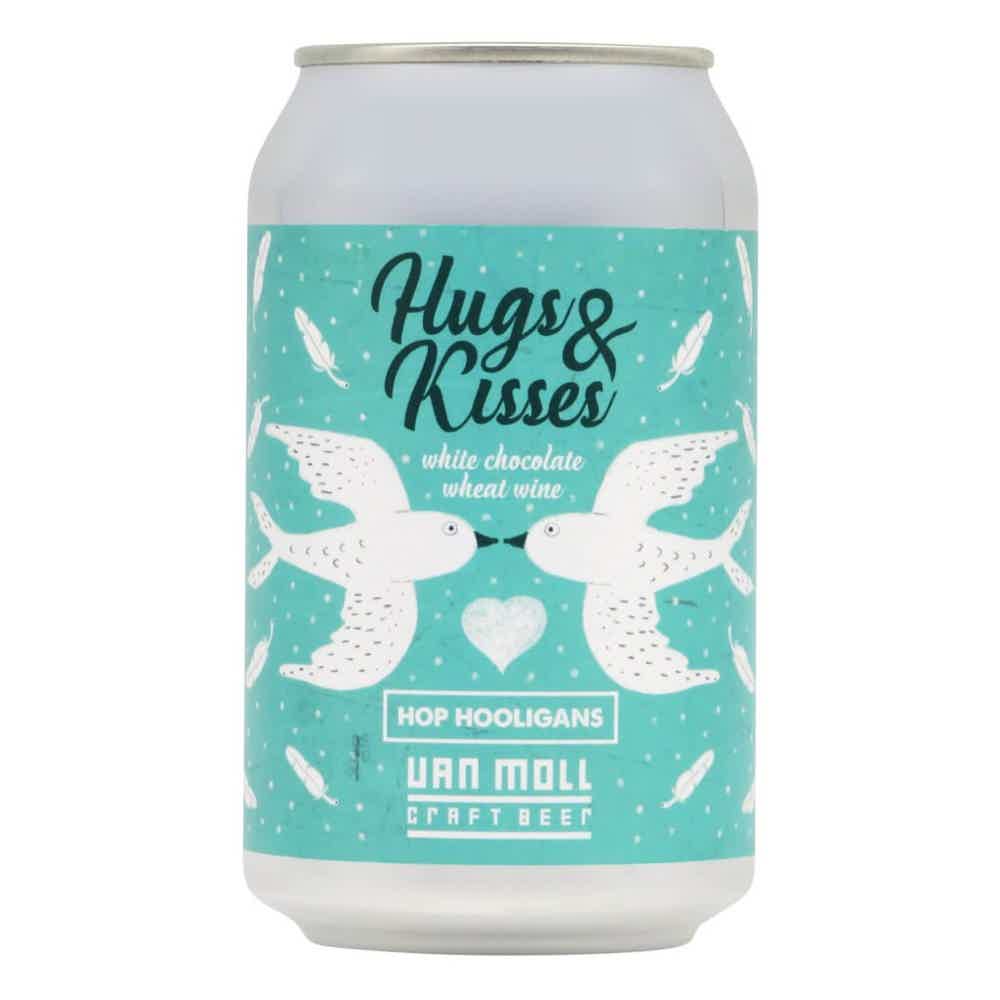 Hop Hooligans/Van Moll Hugs & Kisses White Chocolate Wheatwine 0,33l 10.0% 0.33L, Beer