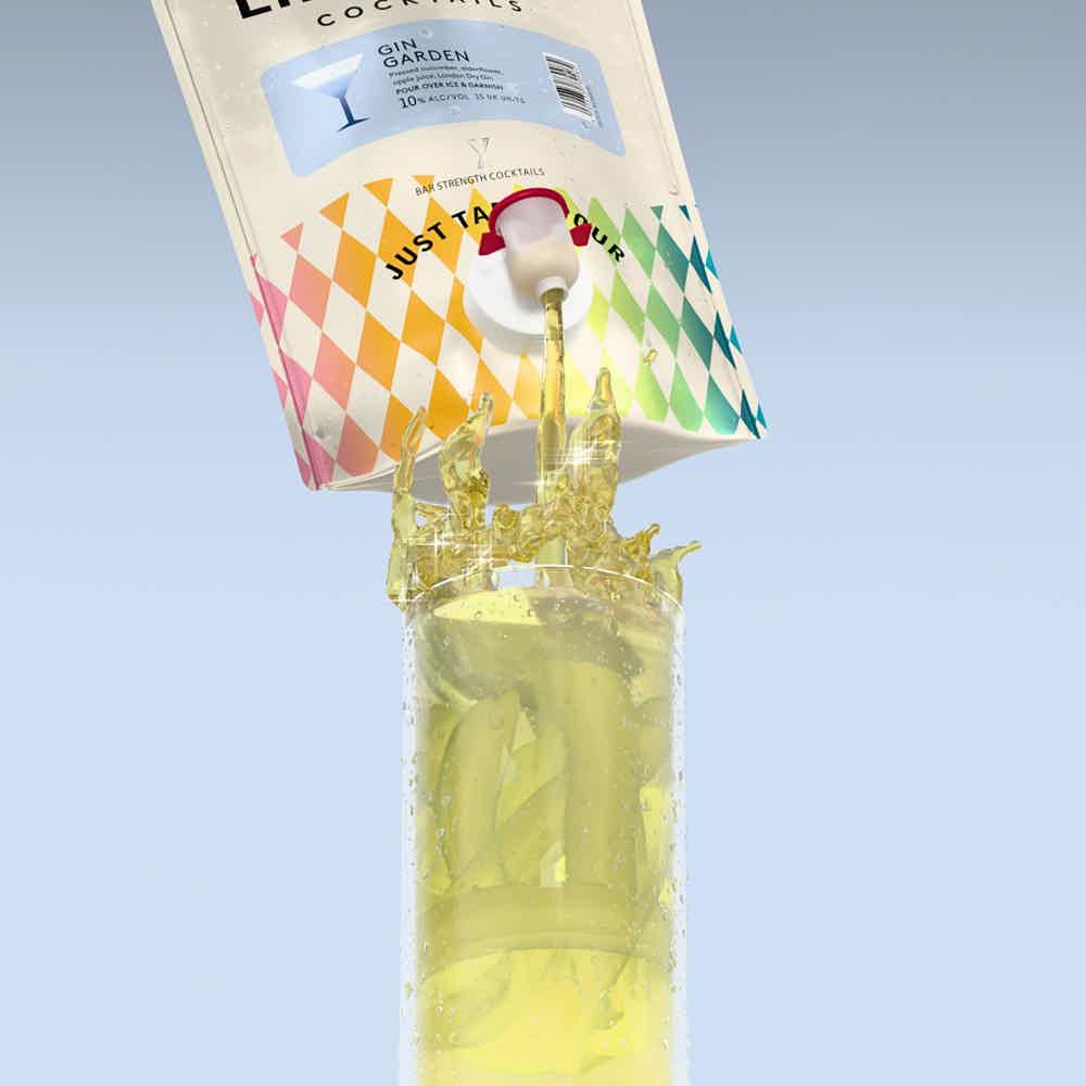 Gin Garden 1.5L Pouch 10.0% 1.5L, Spirits