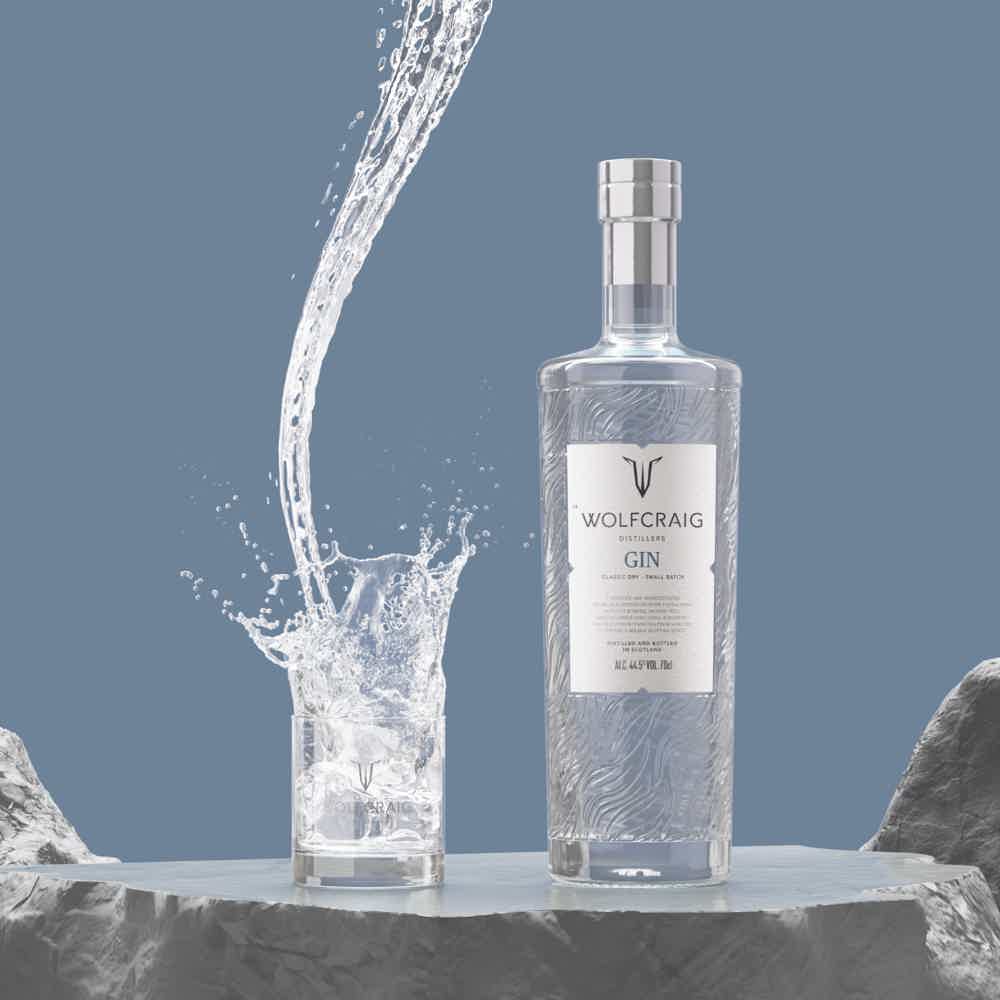 Wolfcraig Gin 44.5% 0.7L, Spirits