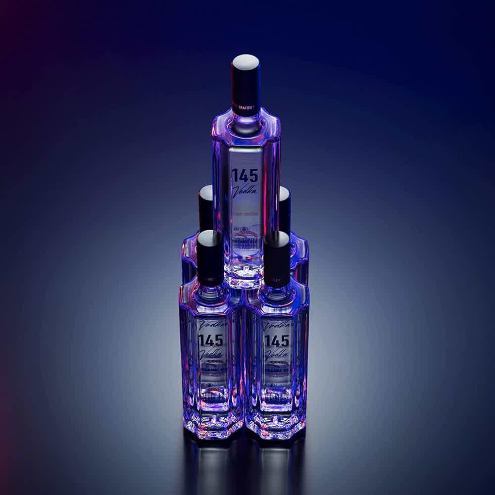 145 Vodka Bottle 40.0% 0.7L, Spirits