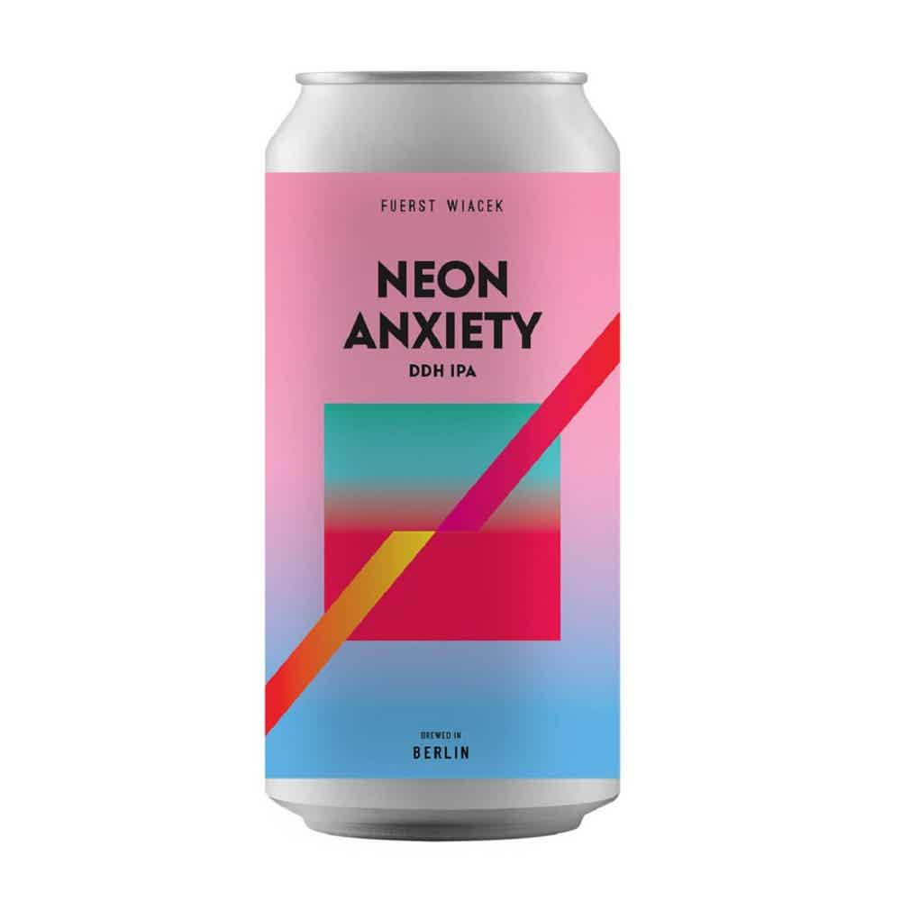 Fuerst Wiacek Neon Anxiety DDH IPA 0,44l 6.8% 0.44L, Beer