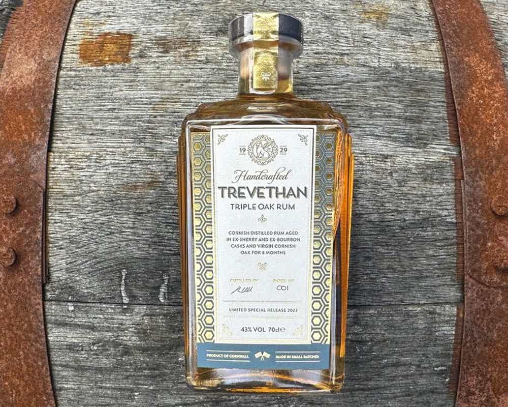 TREVETHAN TRIPLE OAK RUM 70CL 43.0% 0.7L, Spirits