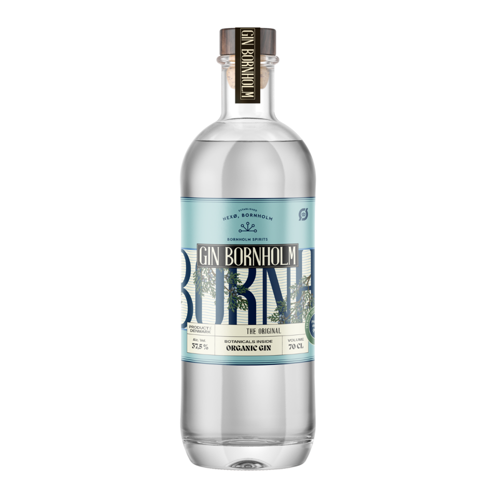 Gin Bornholm - Classic 37,5% - 70 cl 37.5% 0.7L, Spirits