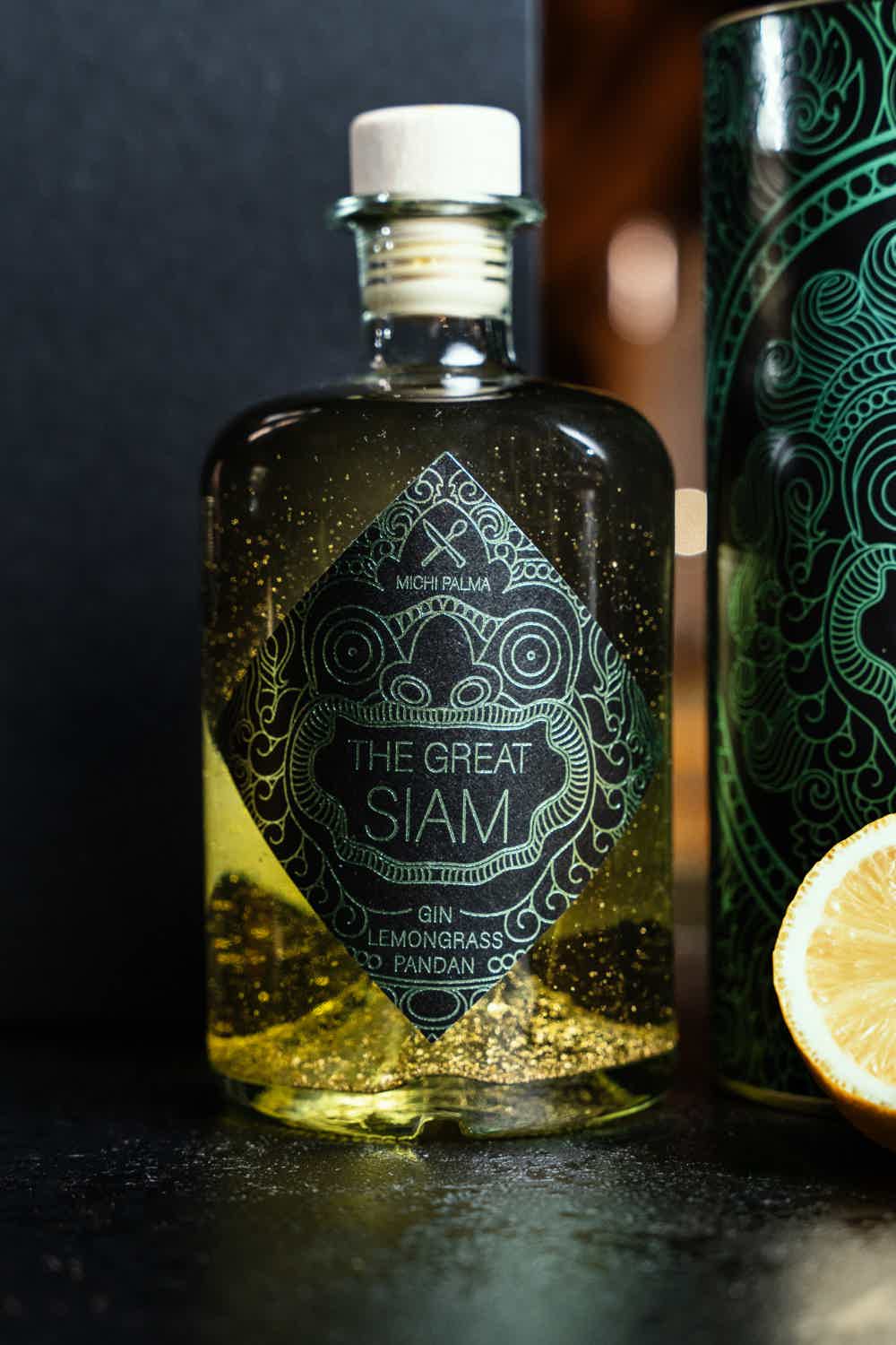 The Great Trio, Classic Gin Gift Set: The Great '20s Golden-Berry-Berlin-Style Gin, The Great Siam Lemongrass-Pandan Gin, The Great Oriental Golden-Cardamom-Saffron Gin