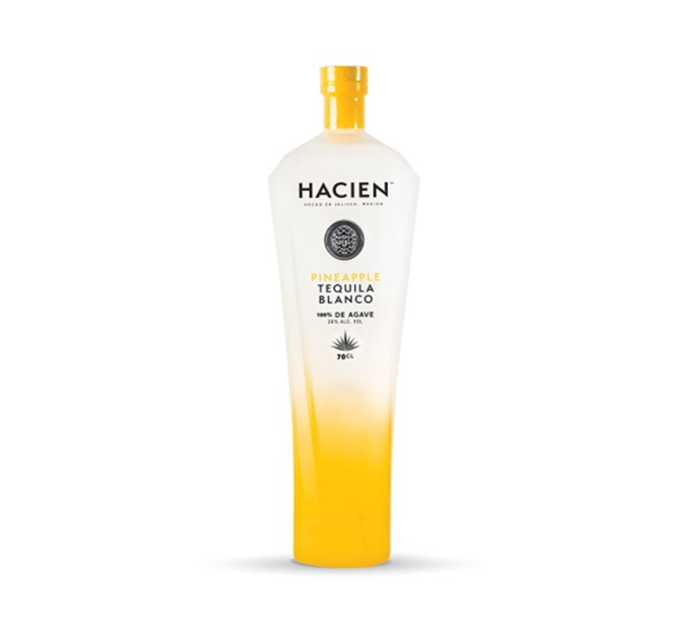 Hacien Pineapple tequila Blanco 38% 38.0% 0.7L, Spirits