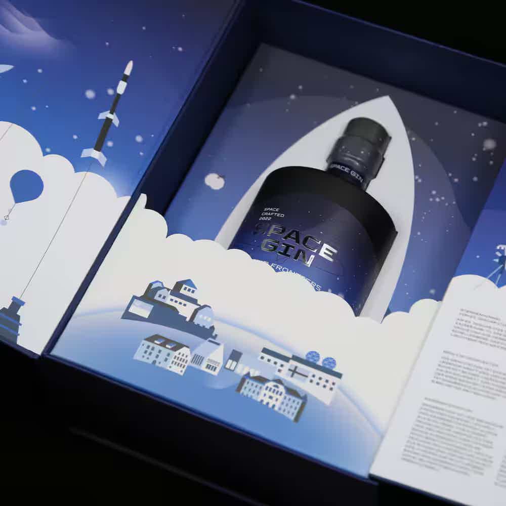 Space Gin box: SPACE GIN - Limited Edition, BOX -for  Space Gin Limited Edition