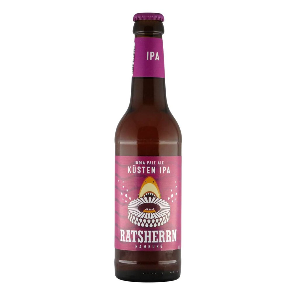 Ratsherrn Küsten IPA 0,33l 6.3% 0.33L, Beer
