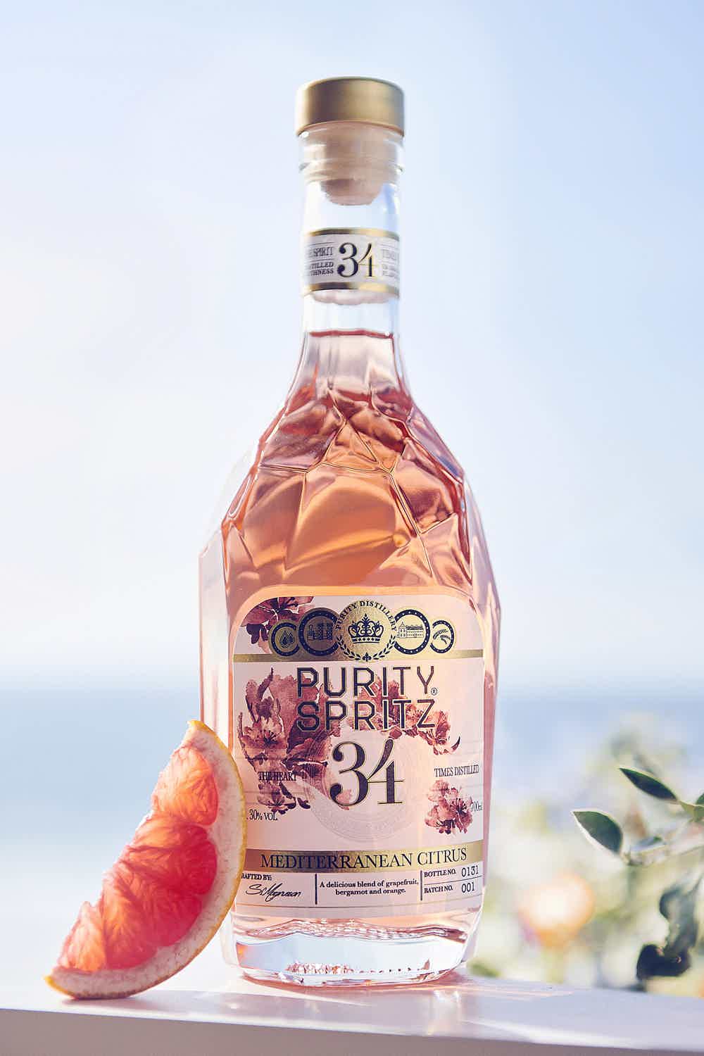 Purity Mediterranean Citrus Flavored Vodka 700 ml 30.0% 0.7L, Spirits