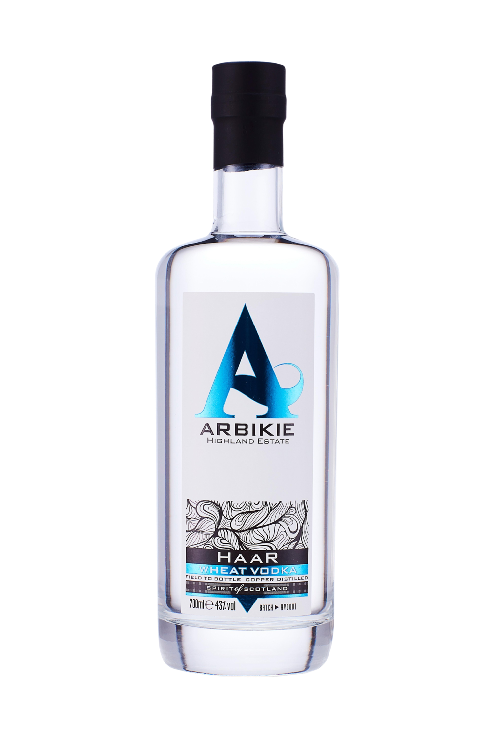 Arbikie Haar Vodka 43.0% 0.7L, Spirits
