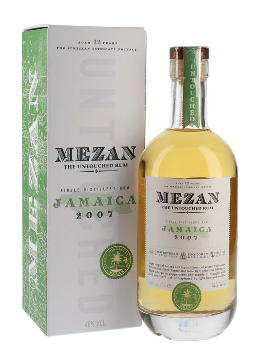 Mezan Jamaican Single Distillery Potstill 2007 46.0% 0.7L, Spirits