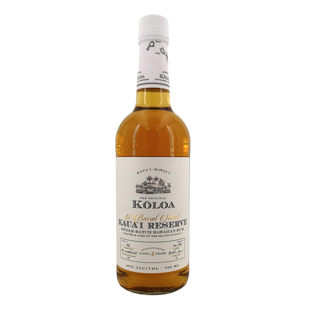 Kaua'i Aged 4 yo Reserve Rum 46.0% 0.7L, Spirits