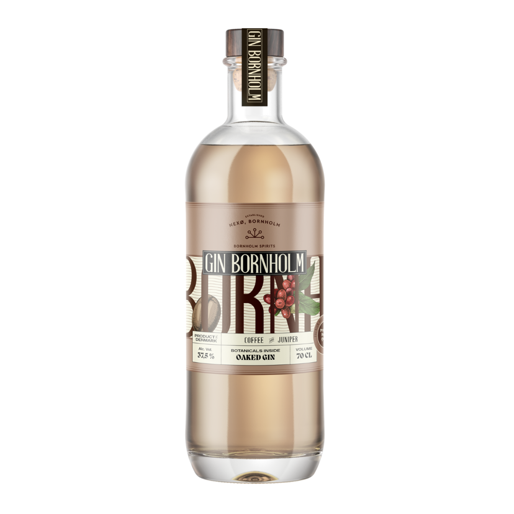 Gin Bornholm Oaked Coffee 37.5% 0.7L, Spirits