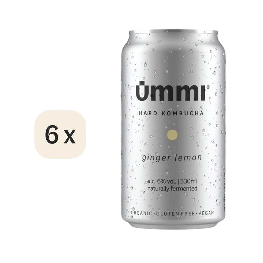 Ummi Lemon Ginger 6% ABV - 6 Pack: Ummi Lemon Ginger 6% ABV - Can