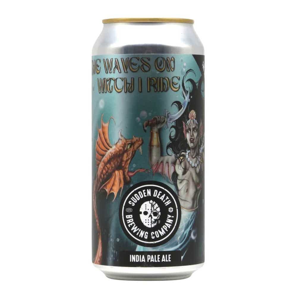 Sudden Death The Waves On Witch I Ride DDH IPA 0,44l 6.0% 0.44L, Beer