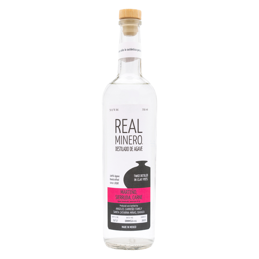 REAL MINERO 2022 MARTEÑO / SIERRUDO / CARNE | 700 ML 50.9% 0.7L, Spirits