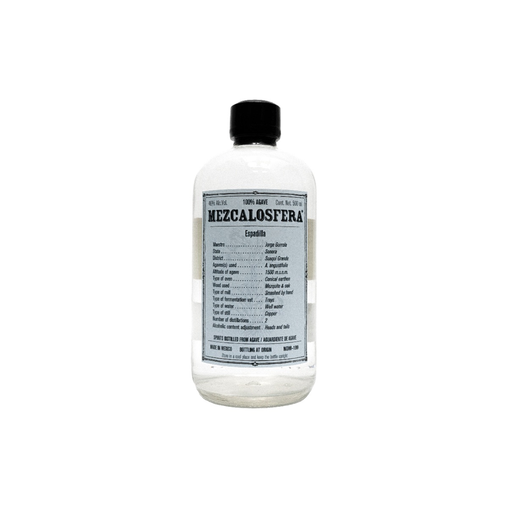 MEZCALOSFERA 2022 ESPADILLA - JORGE GURROLA | 500 ML 46.0% 0.5L, Spirits