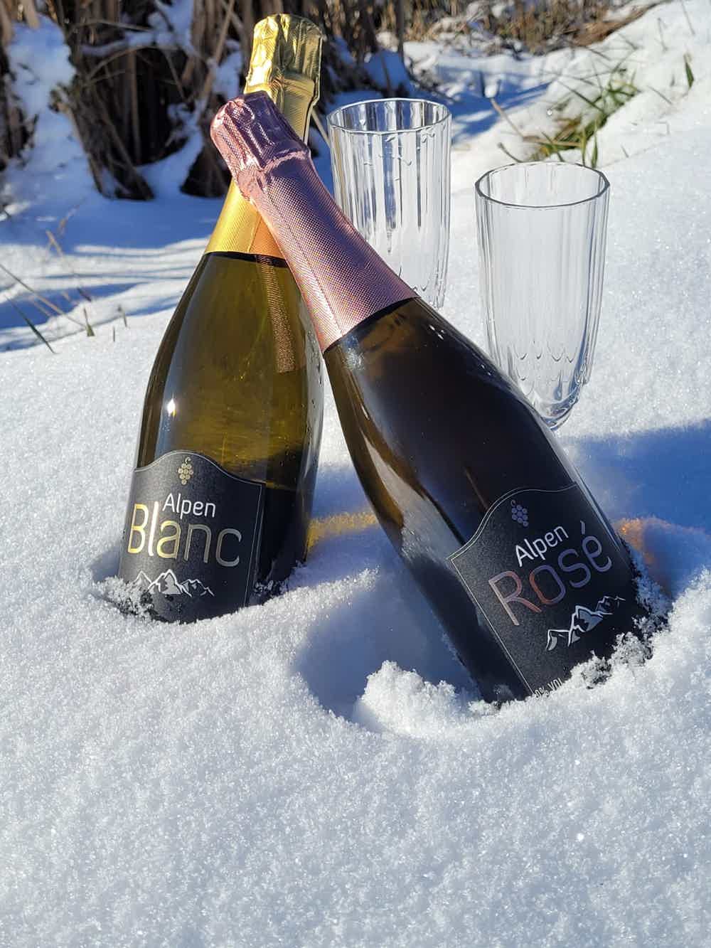 Alpen Blanc 0.0% 0.75L, Sparkling Wine