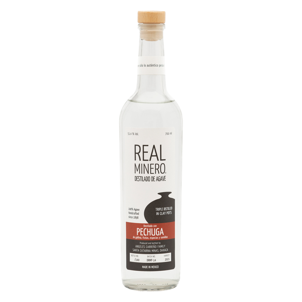 REAL MINERO 2021 PECHUGA | 700 ML 51.4% 0.7L, Spirits