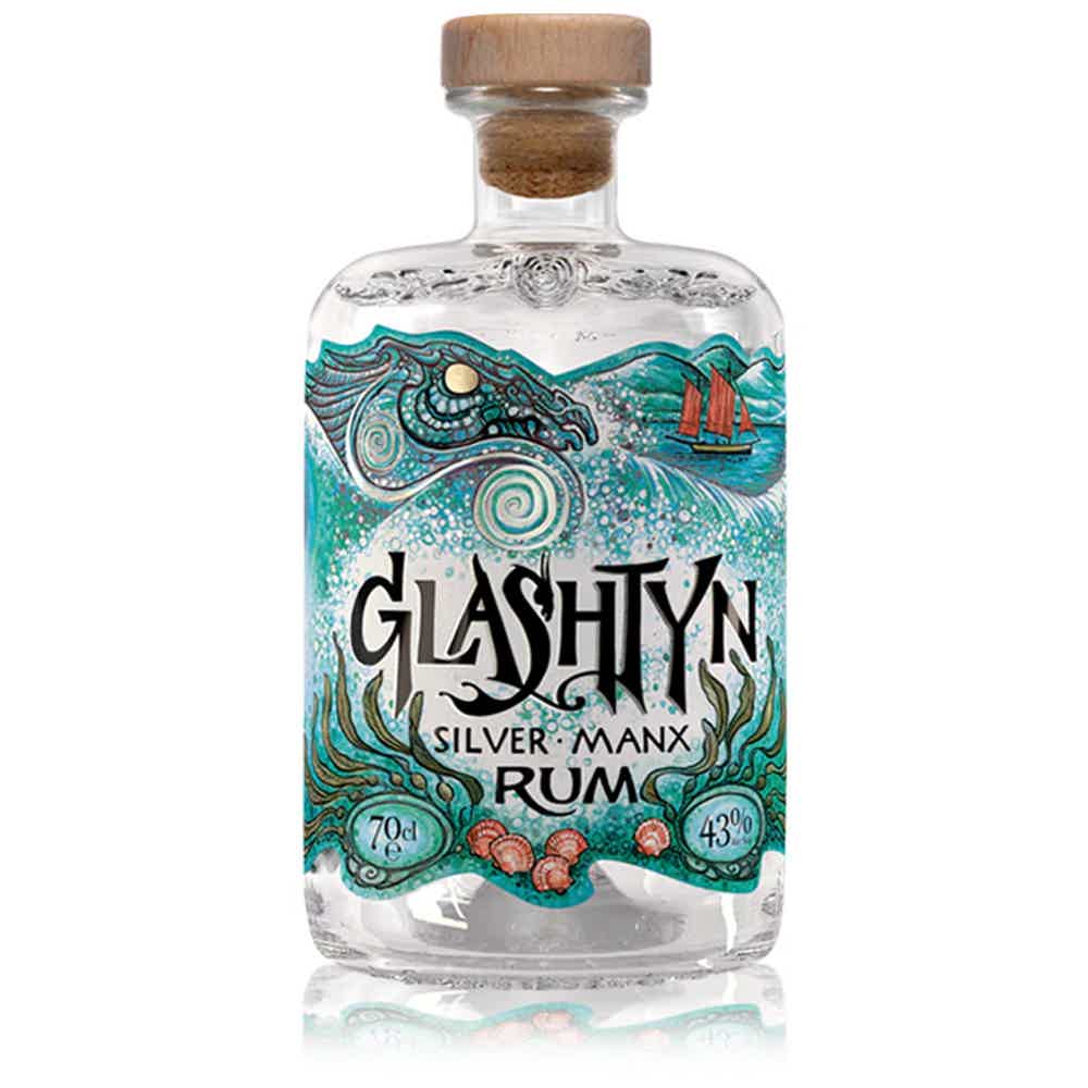 Glashtyn Silver Manx Rum 43.0% 0.7L, Spirits