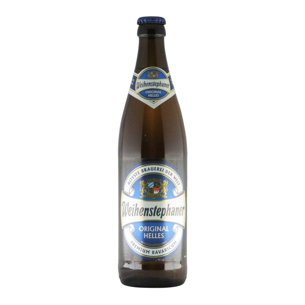 Weihenstephaner Original Helles 0,5l 5.1% 0.5L, Beer