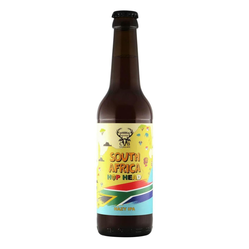 CrossBeau South Africa Hop Head Hazy IPA 0,33l 6.7% 0.33L, Beer