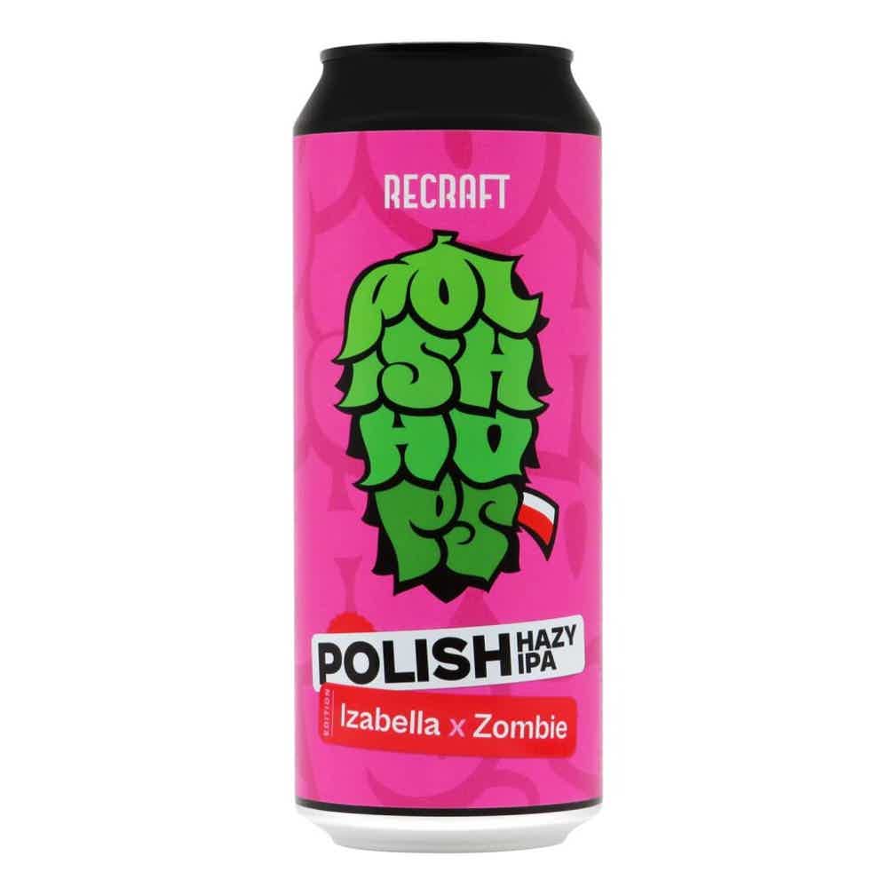 ReCraft Polish Hops: Izabella x Zombie Hazy IPA 0,5l 5.4% 0.5L, Beer