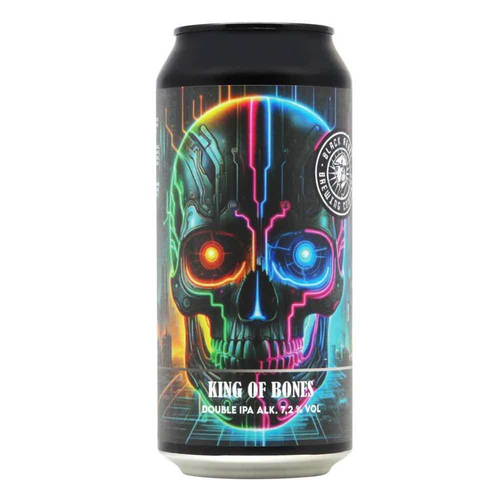 Black Rebel Brewing King Of Bones Hazy DIPA 0,44l 7.2% 0.44L, Beer