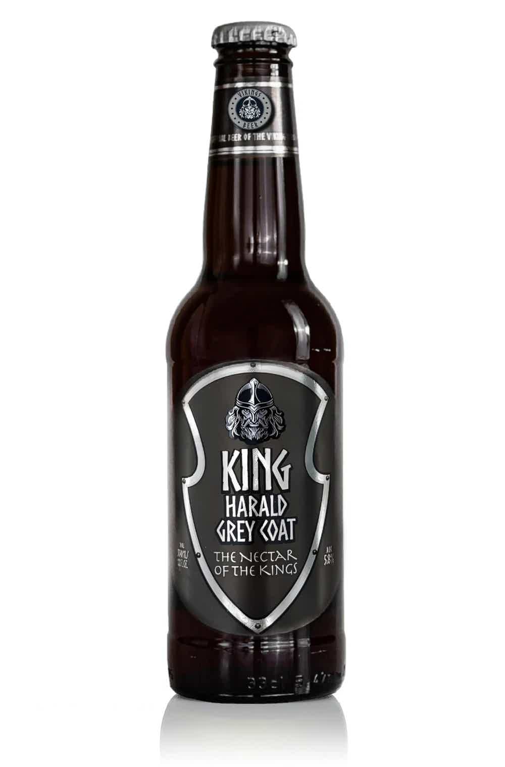 Beer King Harald Grey Coat 5,8% 0.33 l 5.8% 0.33L, Beer