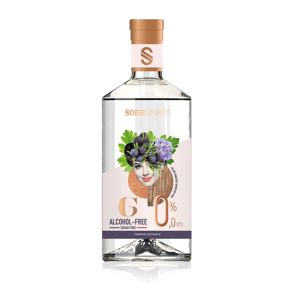 Sober Spirits Gin 0.0% 0.5L, Non alcohol