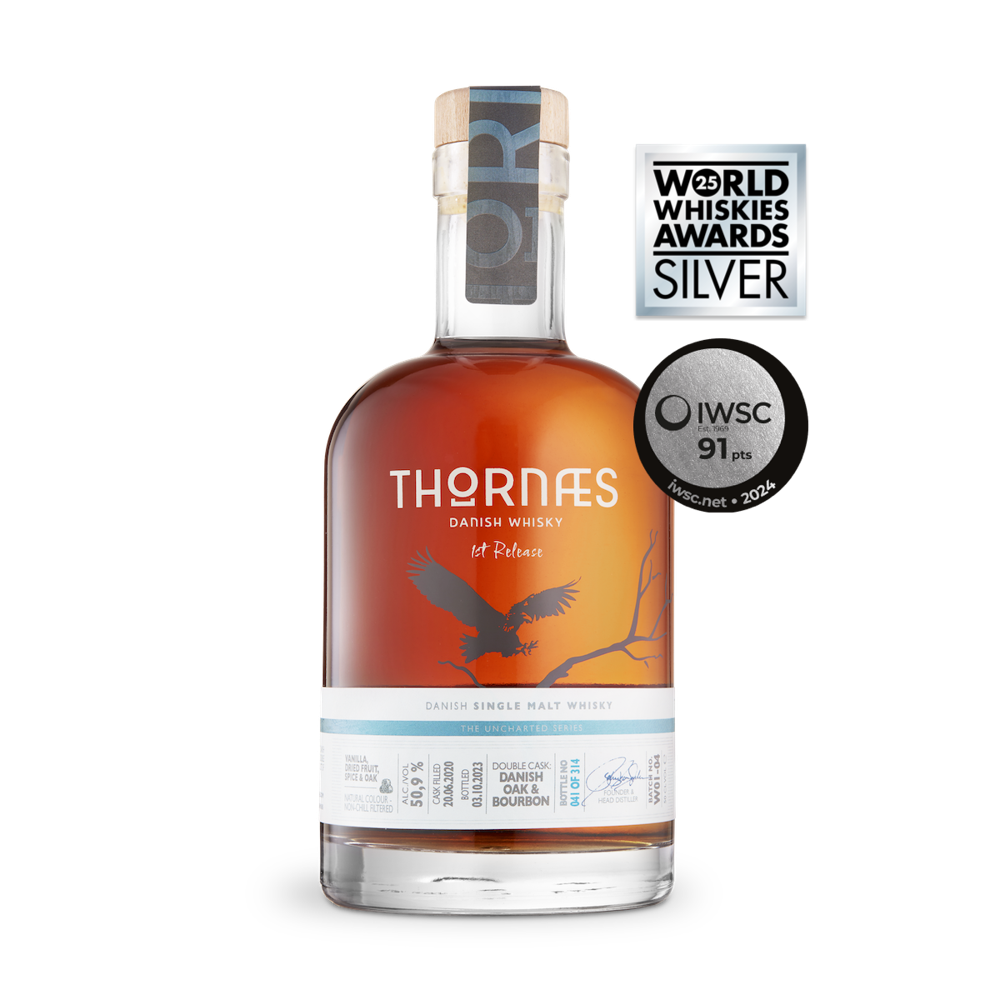 Thornæs Danish Whisky: Single Malt - 1st Release 50.9% 0.5L, Spirits