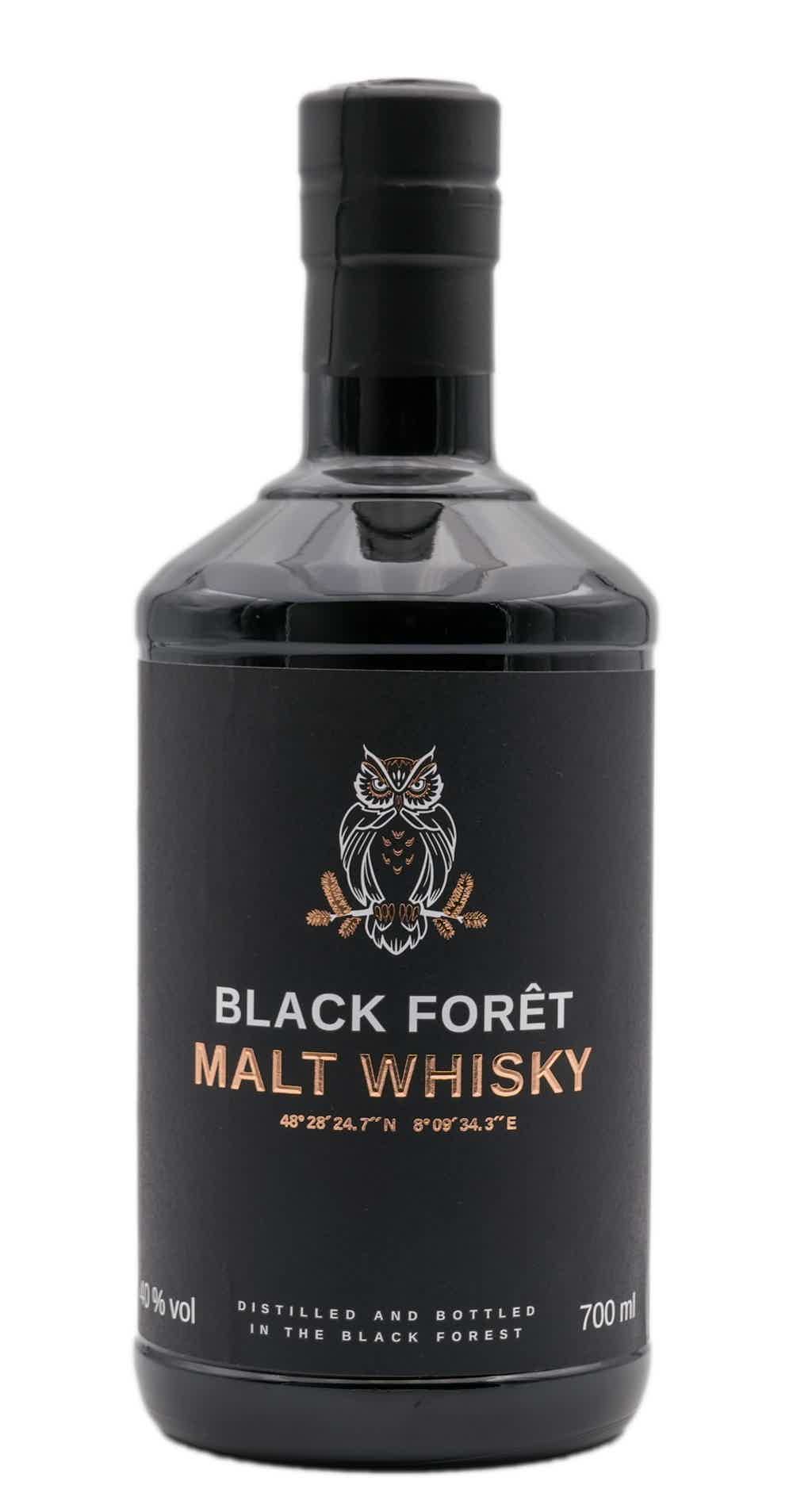 Black Forêt Malt Whisky 40.0% 0.7L, Spirits