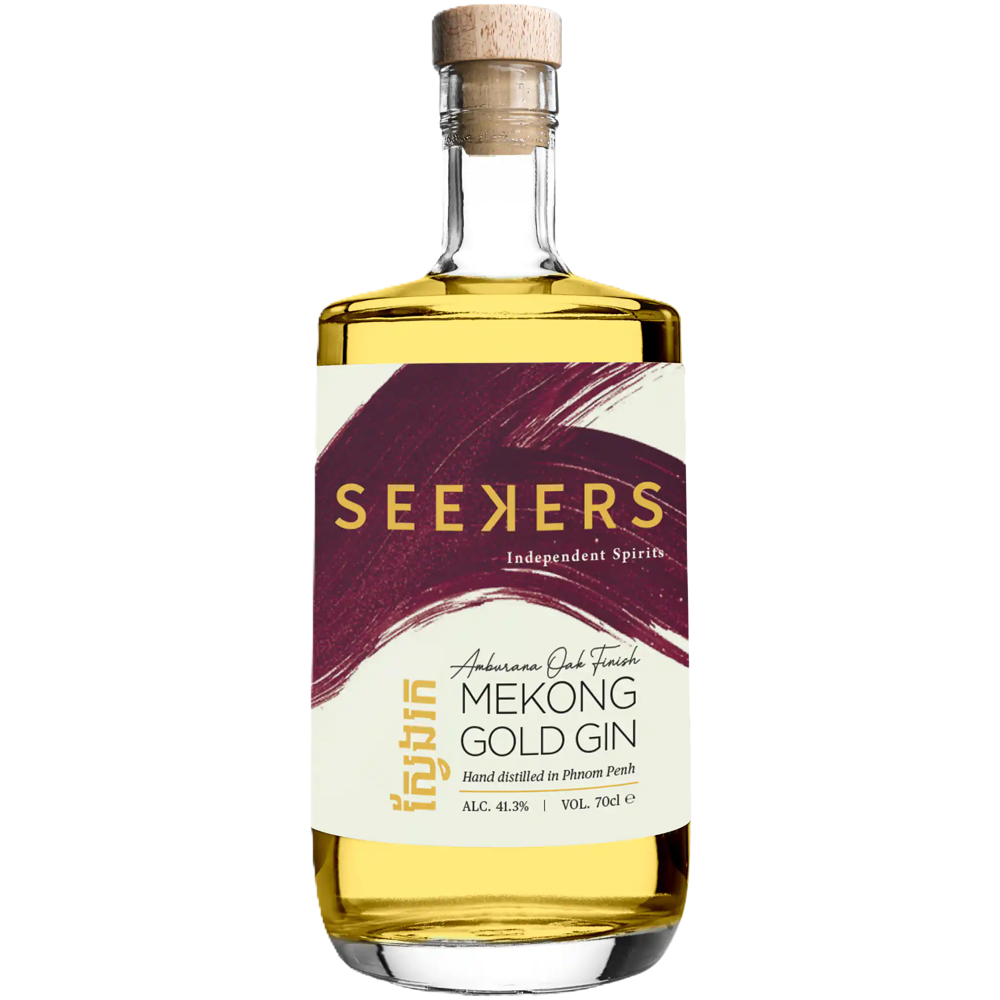 SEEKERS MEKONG GOLD GIN 41.3% 0.7L, Spirits