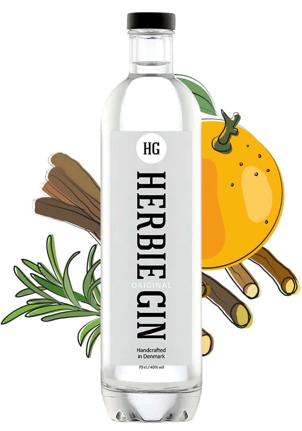 Herbie Original Gin 40.0% 0.7L, Spirits