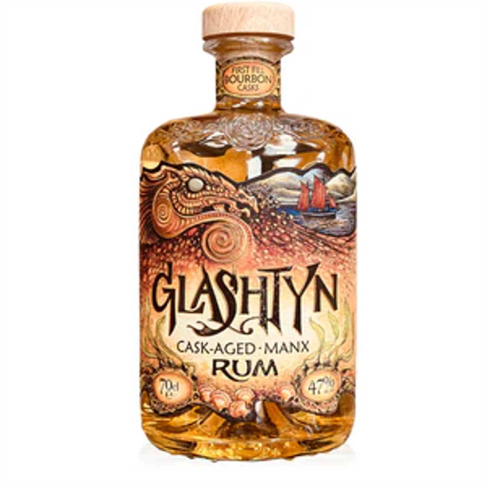 Glashtyn Cask Aged Manx Rum 47.0% 0.7L, Spirits