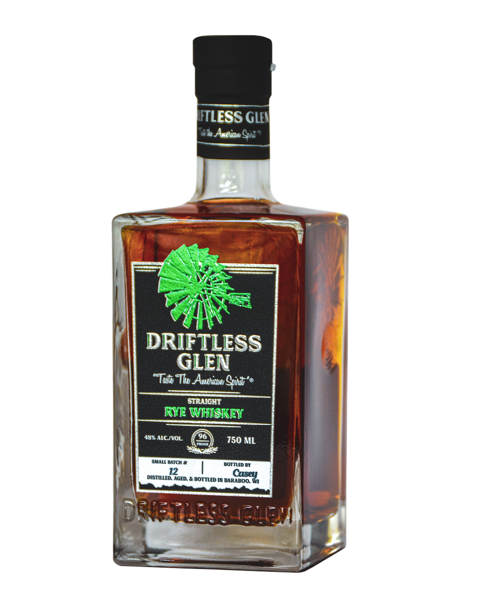 Driftless Glen - Straight Rye Whiskey - Small Batch 48.0% 0.7L, Spirits