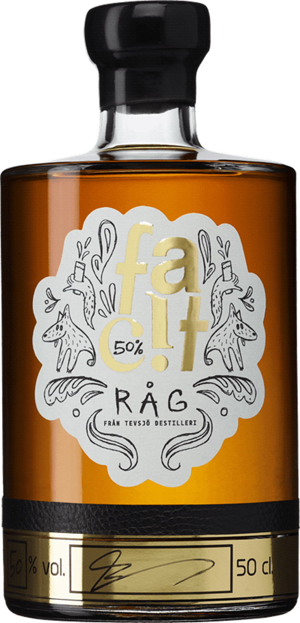 Facit Rye 50.0% 0.5L, Spirits