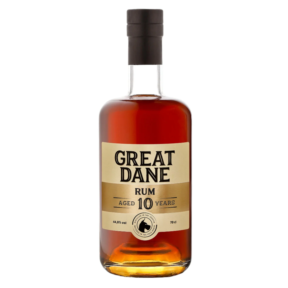 Great Dane 10 Years Rum 44.8% 0.7L, Spirits