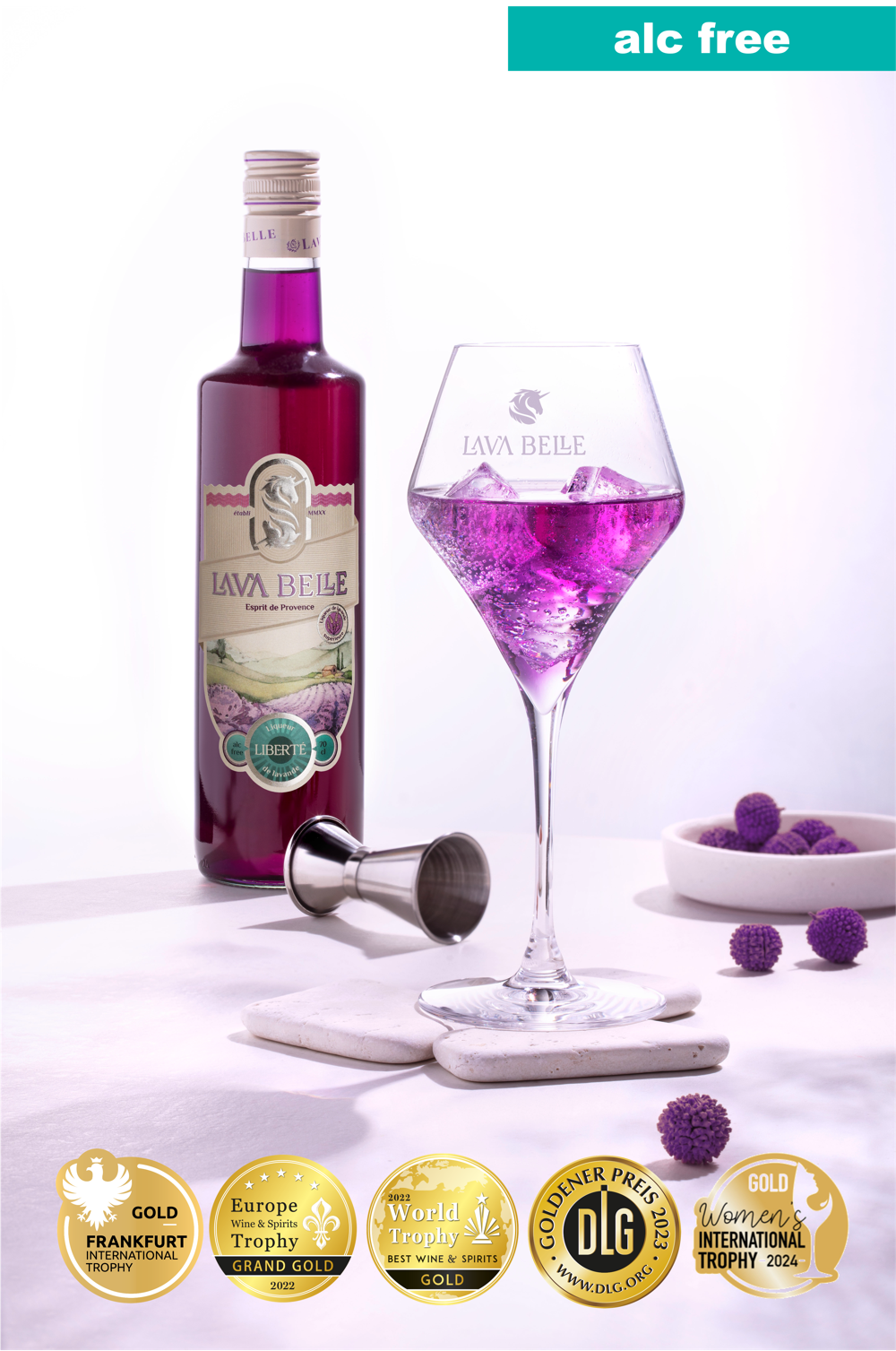 Lav'a Belle Liberté 0.0% 0.7L, Non alcohol