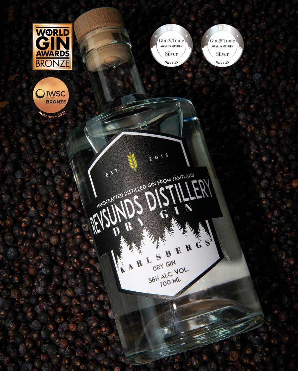 Karlsbergs Gin 38.0% 0.7L, Spirits