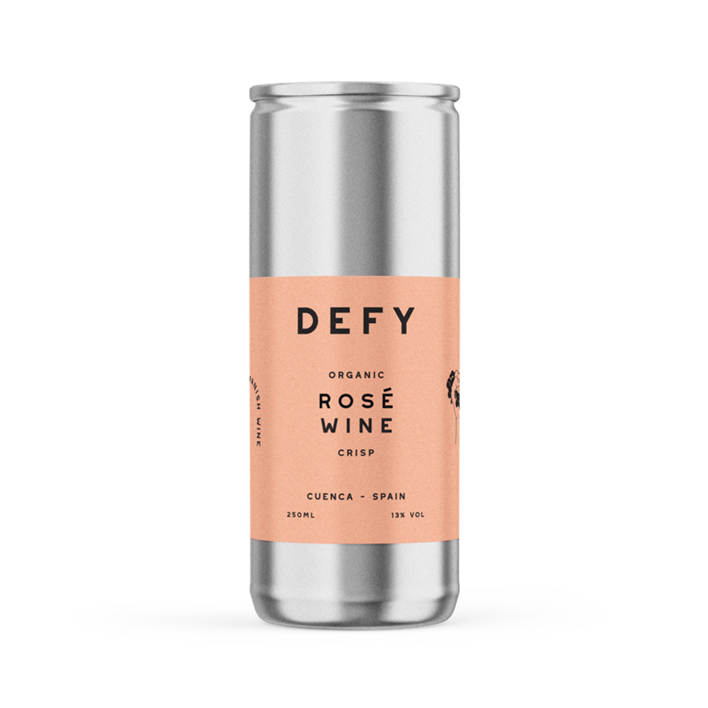 DEFY Organic Spanish Rose´ Wine 13.0% 0.25L, Wine