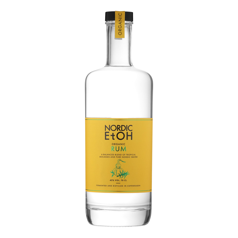 Nordic EtOH Organic White Rum 42.0% 0.7L, Spirits