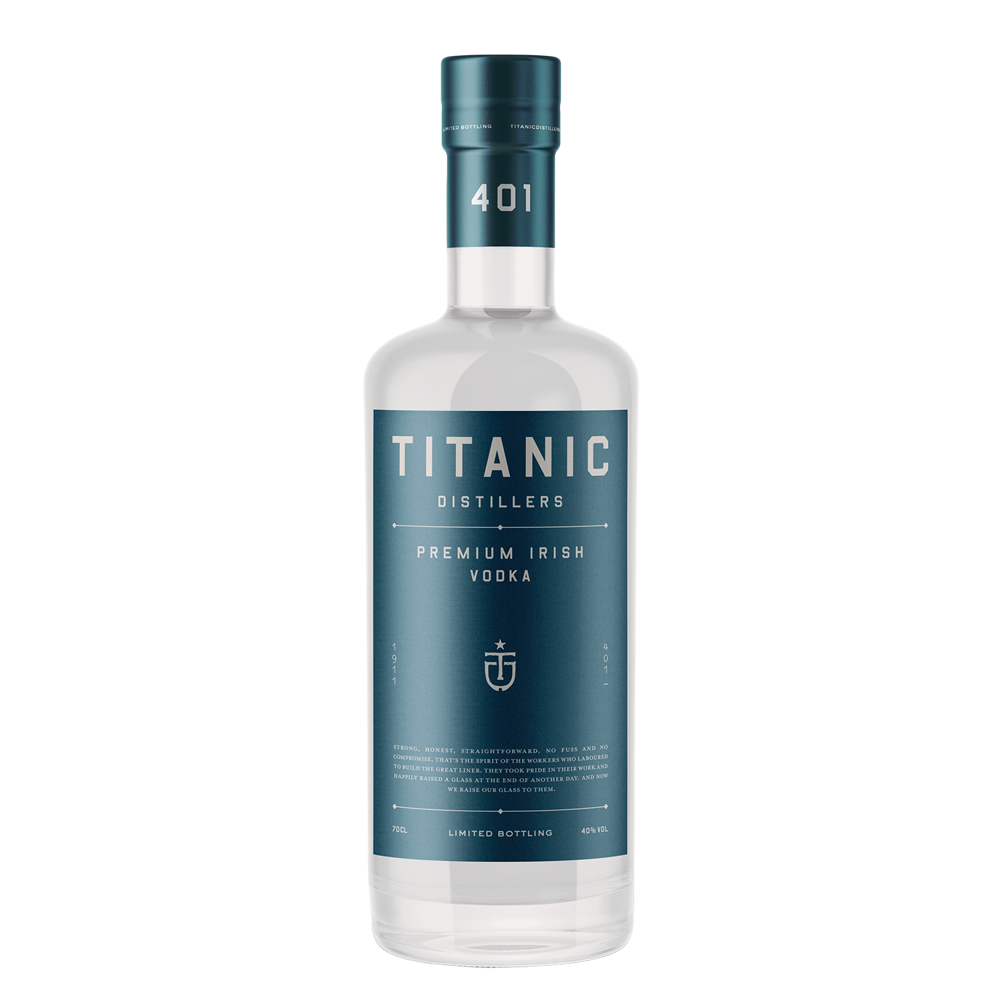 Titanic Irish Vodka 40.0% 0.7L, Spirits