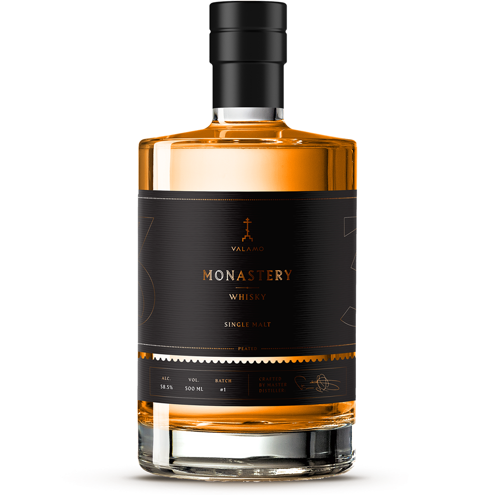 Valamo Monastery Whisky Rum cask 58.5% 0.5L, Spirits