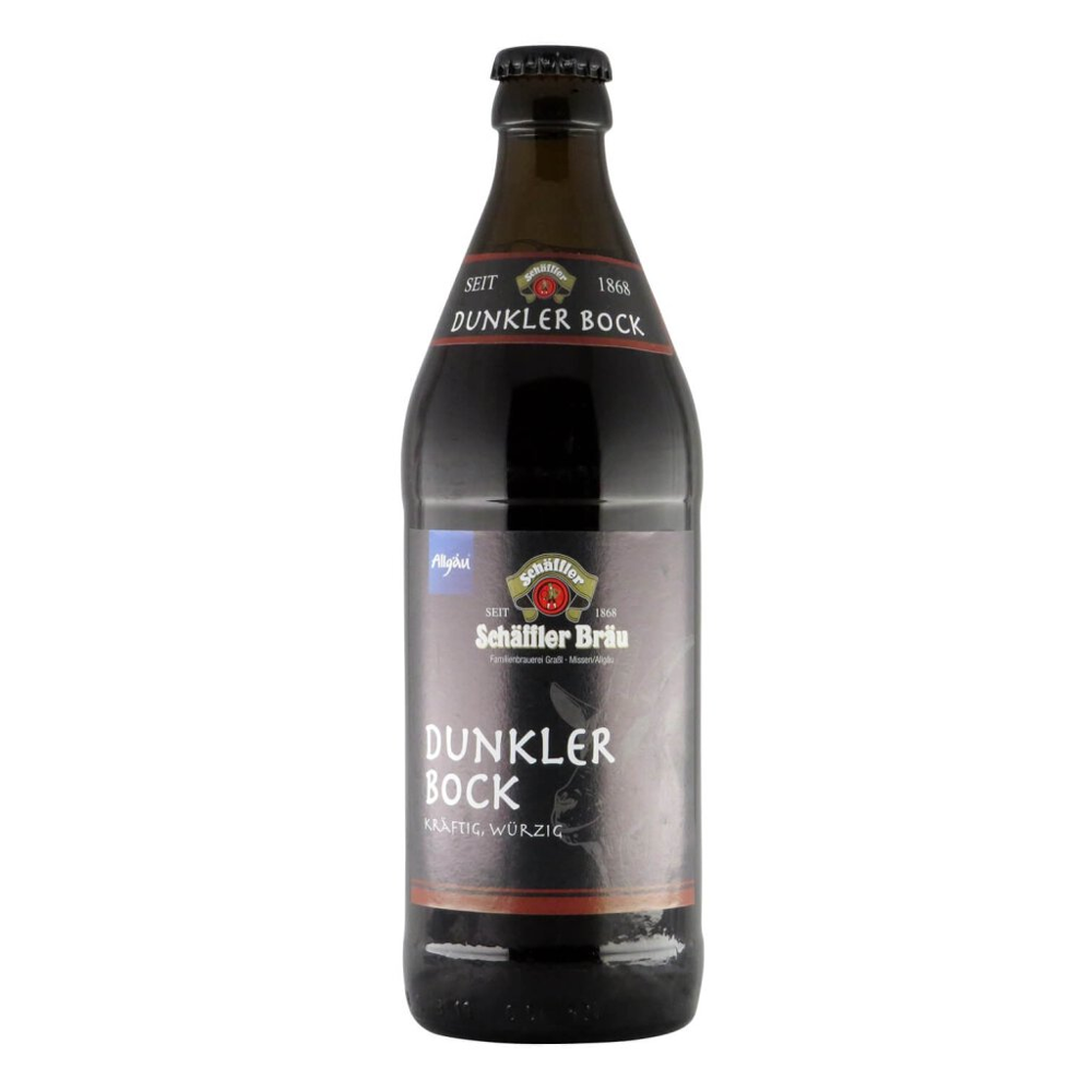 Schäffler Bräu Dunkler Bock 0,5l 7.0% 0.5L, Beer