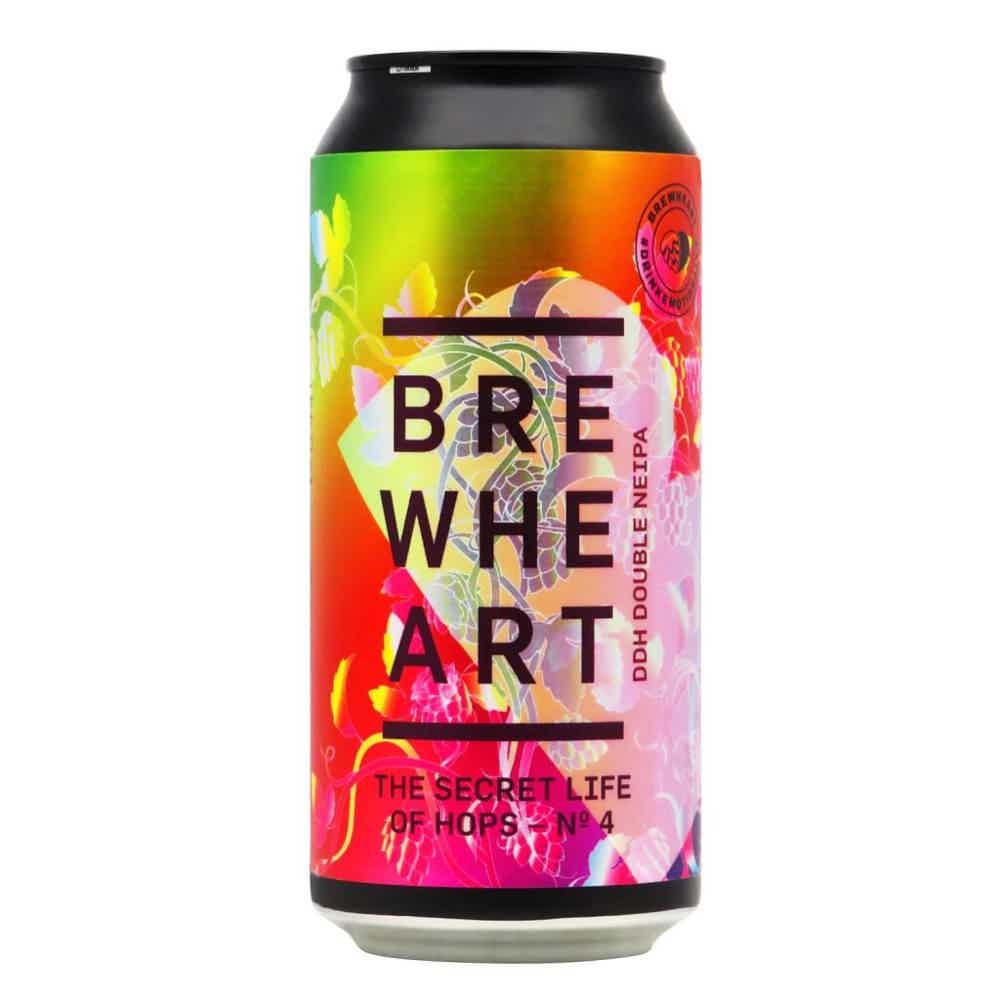 Brewheart The Secret Life Of Hops No.4 DDH Double NEIPA 0,44l 8.0% 0.44L, Beer