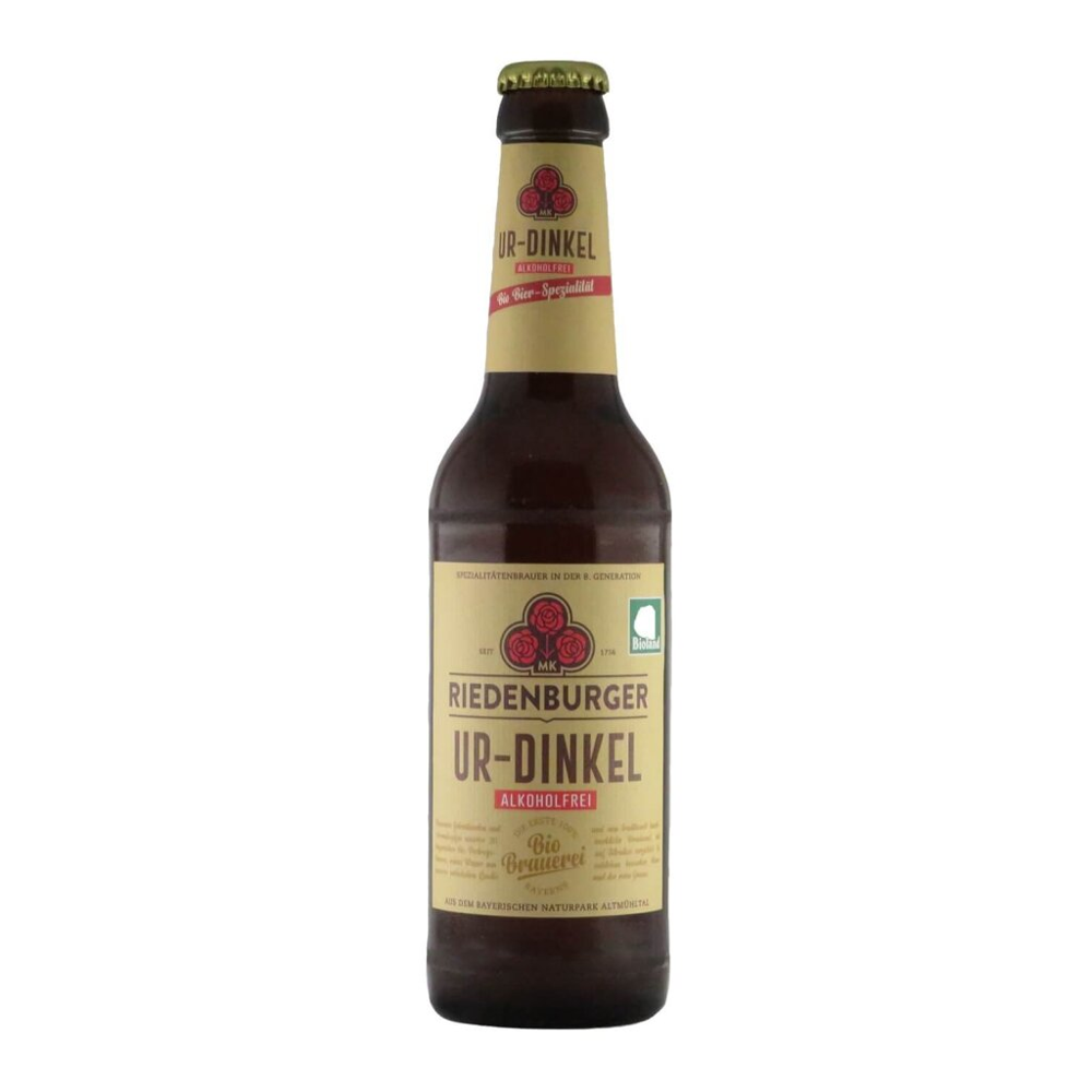 Riedenburger Ur-Dinkel Alkoholfrei BIO 0,33l 0.5% 0.33L, Beer