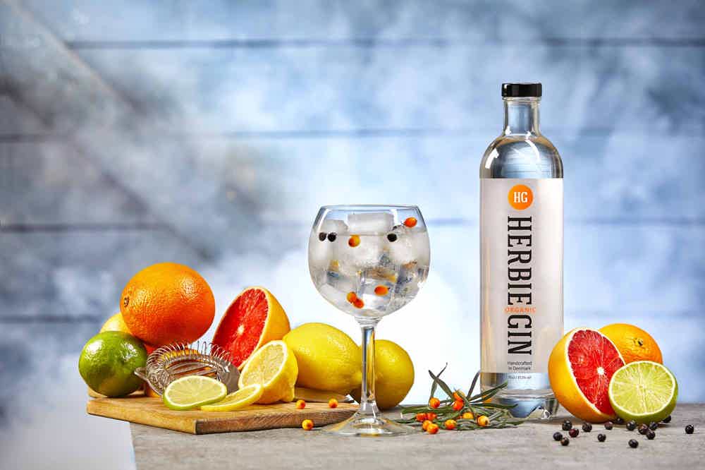 Herbie Organic Gin 37.5% 0.7L, Spirits
