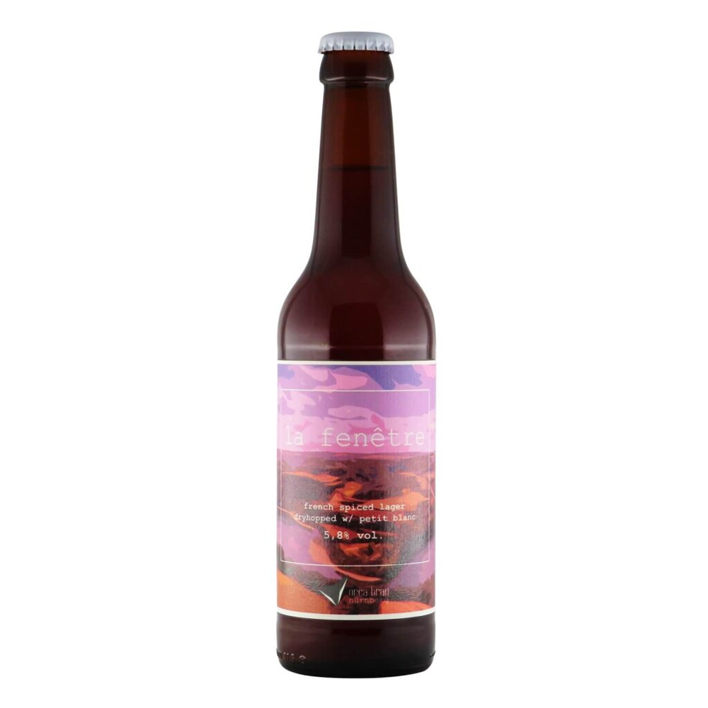 Orca Brau La Fenetre French Spiced DH Lager 0,33l 5.8% 0.33L, Beer