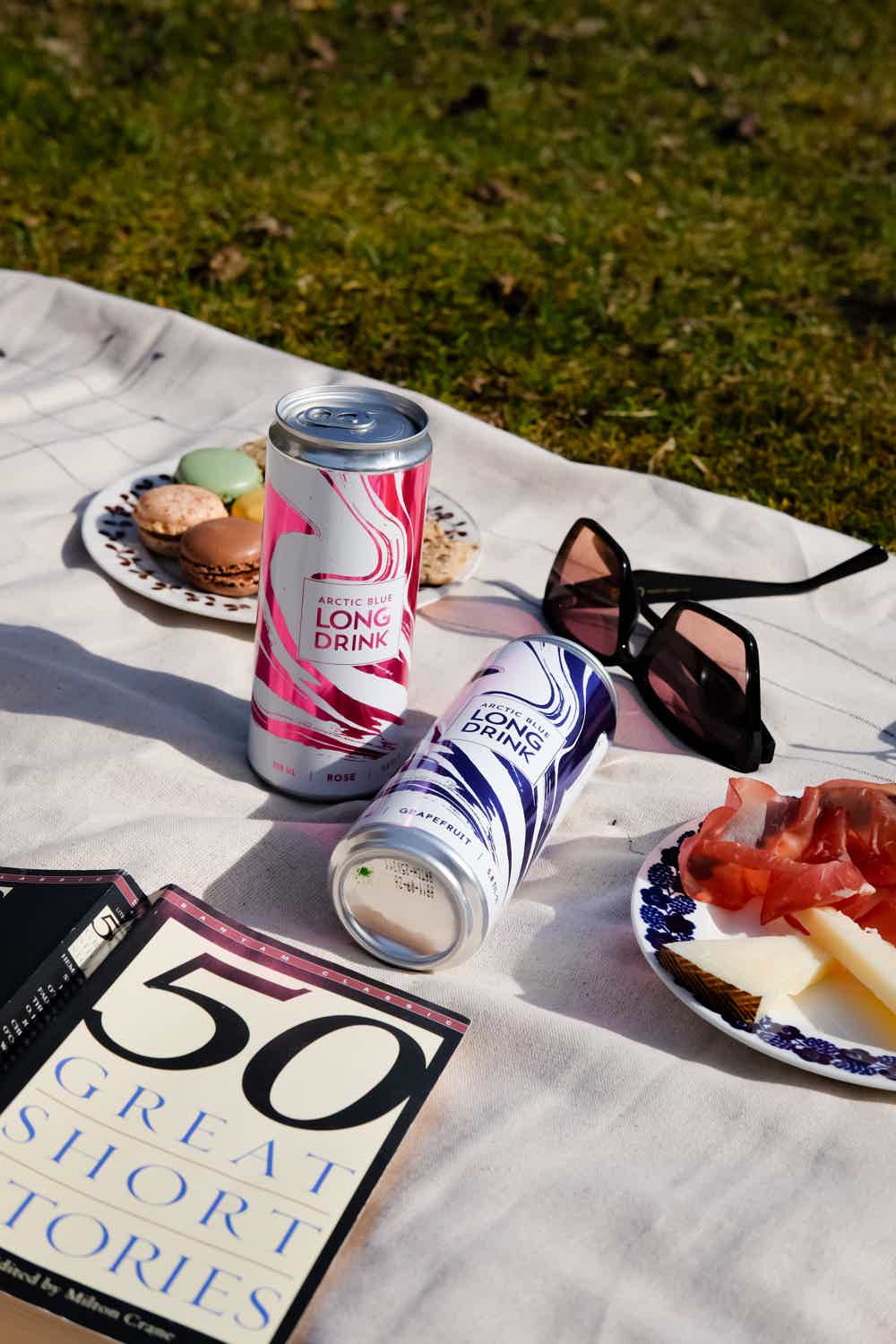 Arctic Blue Long Drink Rose 5% 330ml 5.0% 0.33L, Beer